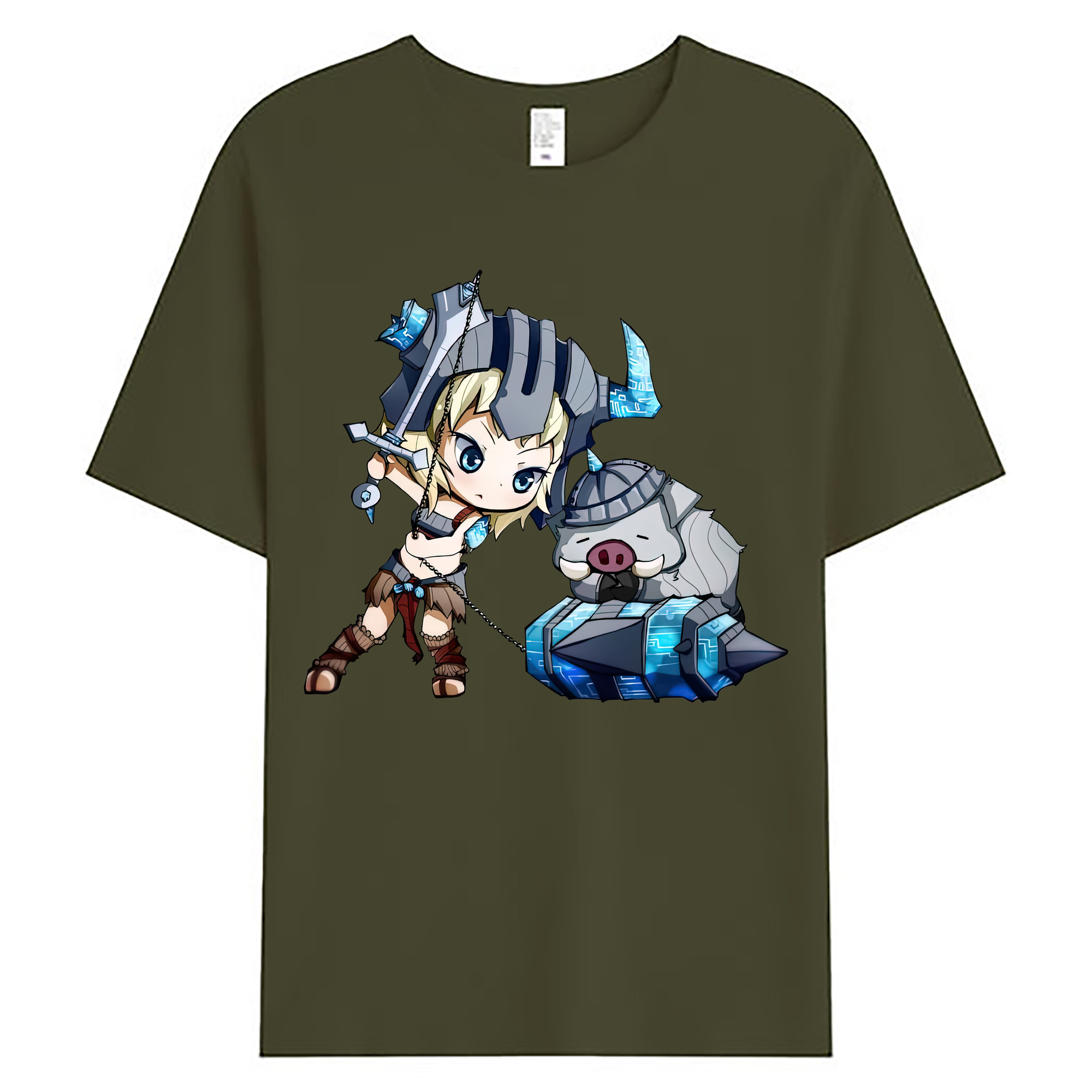 （画像用） リーグ・オブ・レジェンド League of Legends LOL 綿100％ メンズ半袖Tシャツ｜肌触りやわらか＆通気性
